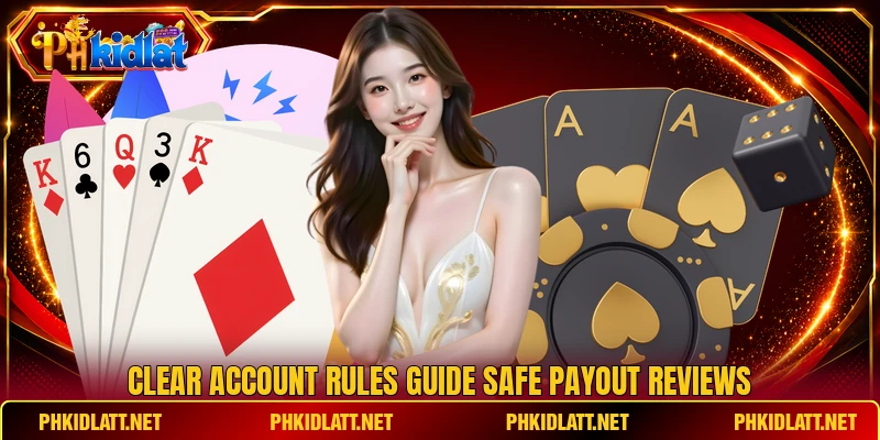Clear account rules guide safe payout reviews