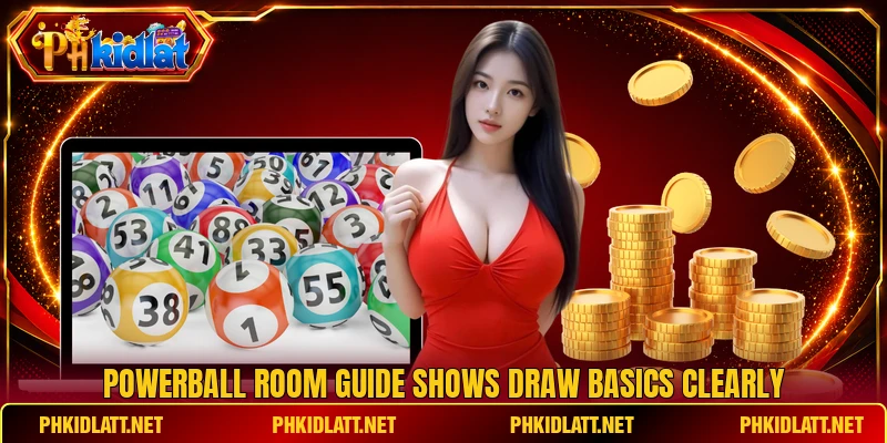 Powerball room guide shows draw basics clearly