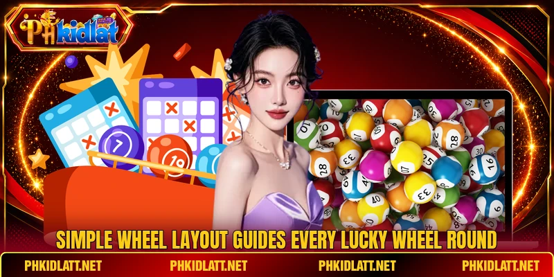 Simple wheel layout guides every Lucky Wheel round