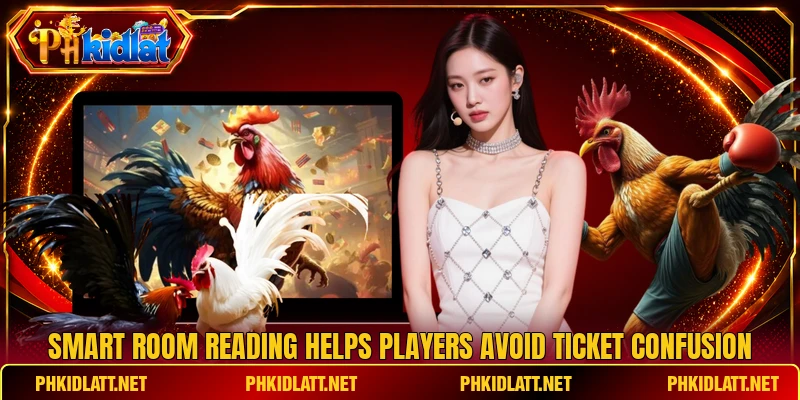 Smart room reading helps players avoid ticket confusion